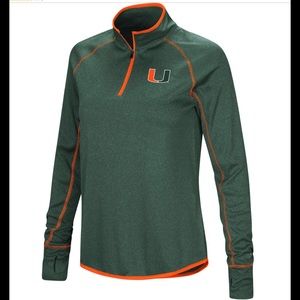 NWT University of Miami performance shirt